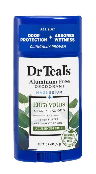 Dr. Teal’s Eucalyptus Aluminum Free Deodorant 2.65oz