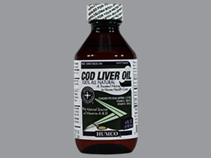 COD LIVER OIL 4OZ HUMCO