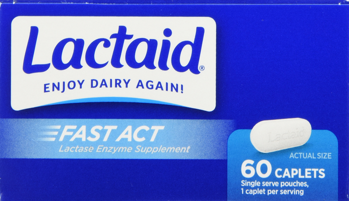 Lactaid Fast Acting Vanilla Caplets 60ct