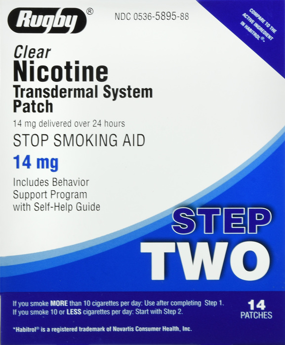 NICOTINE TRANSDERMAL PATCH 14MG 14CT WAT