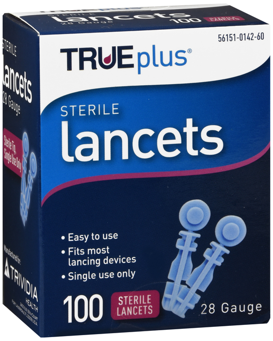 TRUEplus Lancets 28g 100ct