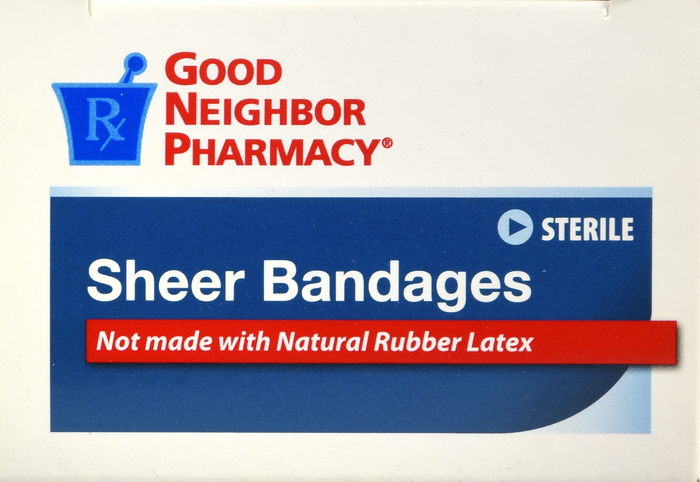 Good Neighbor Pharmacy Sheer Bandages Assorted 60ct