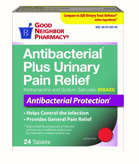 Good Neighbor Pharmacy Antibacterial Plus Urinary Pain Relief, Tablets 24ct