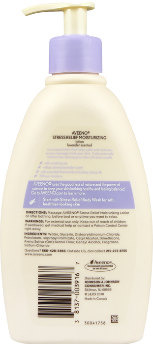 Aveeno Stress Relief Moisturizing 12oz