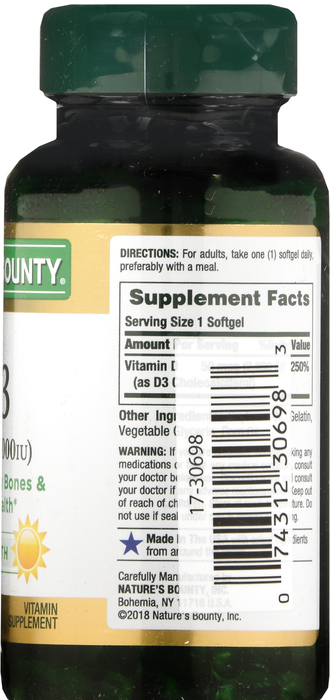 VIT D3 2000IU SGC 2X150CT TWIN PK NB