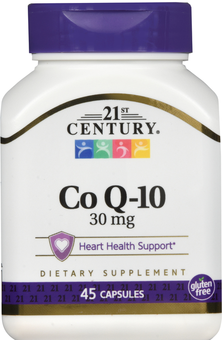 COQ10 30MG CAP 45CT 21ST CENTURY