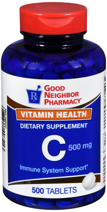 Good Neighbor Pharmacy Vitamin C 500mg Tablets 500ct