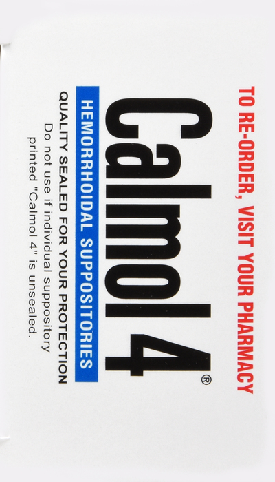 Calmol Hemorrhoidal Suppositories 24ct