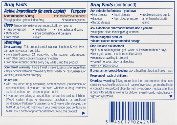 CONTAC COLD FLU DAY NON-DROWSY CPL 24CT