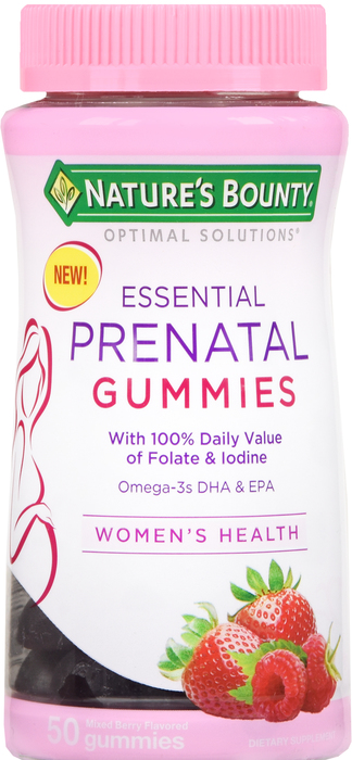 ESSENTIAL PRENATAL GMY 50CT NAT BOUNTY