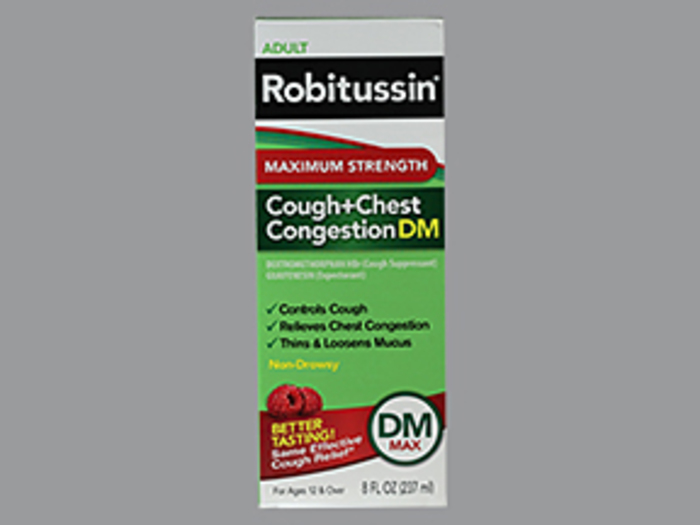 Robitussin DM Max Strength Cough/Congestion Liquid 4oz