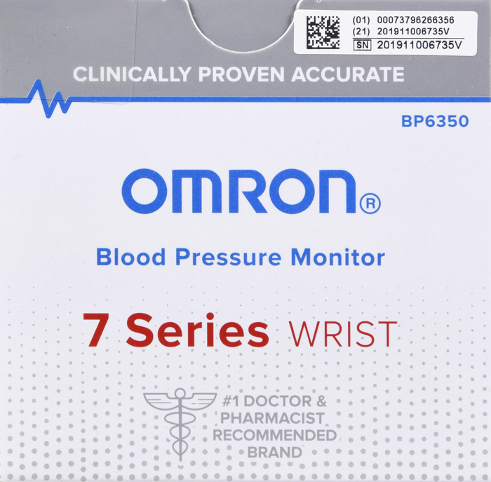 Omron 7 Series Wireless Wrist Blood Pressure Monitor 1ct