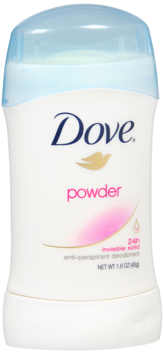 Dove Powder Invisible Solid Antiperspirant Deodorant 1.6oz