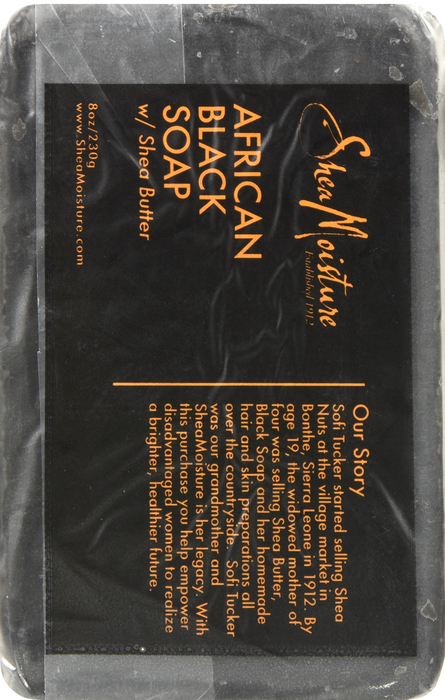 SHEAMOISTURE SOAP AFRICAN BLACK 8OZ