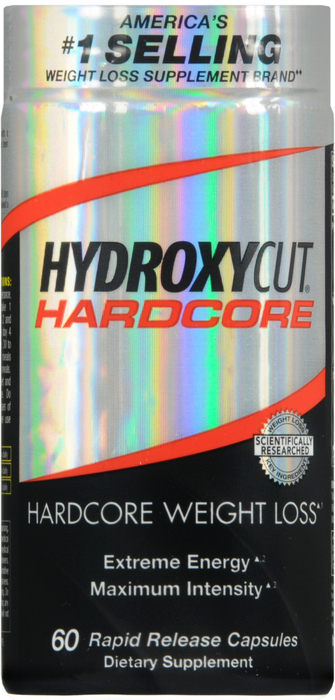 Hydroxycut Hardcore Weight Loss Capsules 60ct