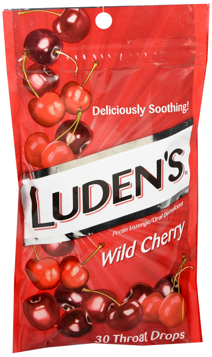 Luden's Wild Cherry Lozenges 30ct