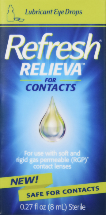 REFRESH RELIEVA FOR CONTACT EYE DROP 8ML