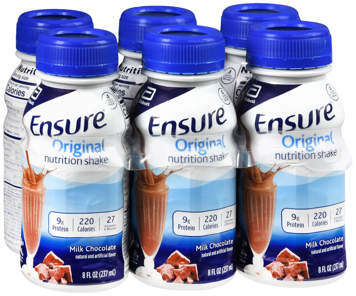 Ensure Original Nutrition Shake 8oz Milk Chocolate 6ct