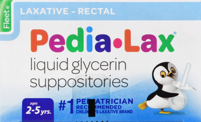 Fleet Children's Pedia-Lax Liquid Glycerin Laxative Suppositories 6ct