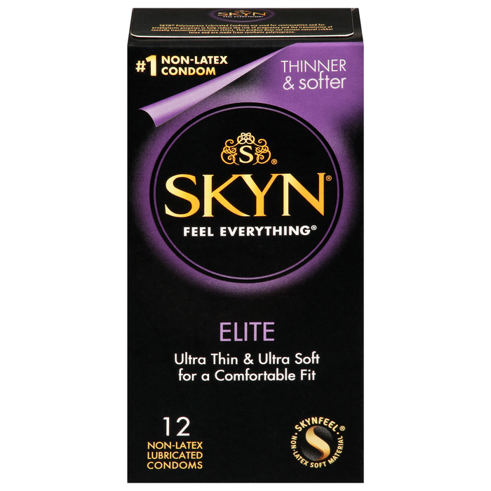 SKYN ELITE NON LATEX CONDOM 12CT