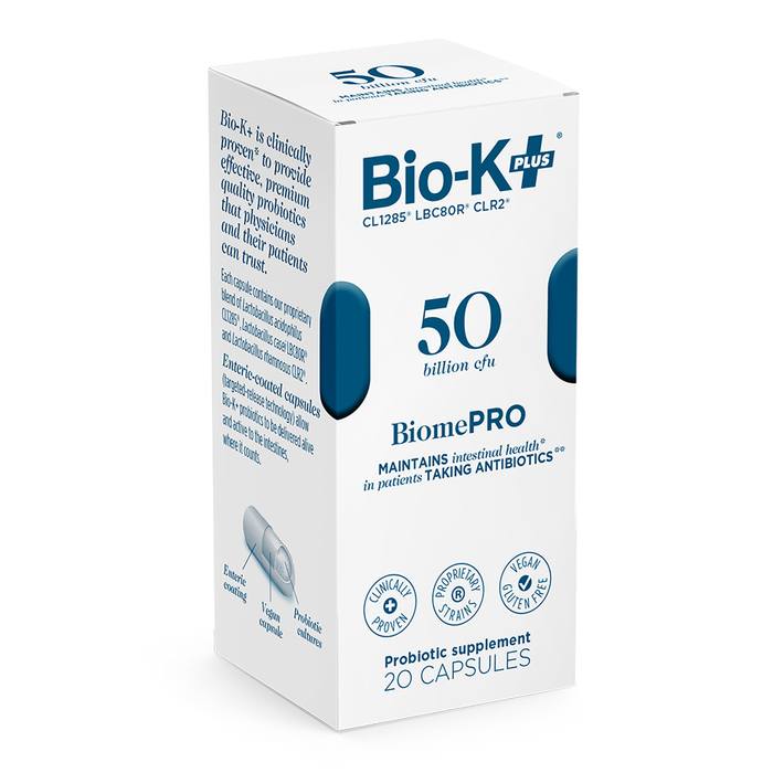 BIO-K+ BIOME PRO 50 BILLION CFU CAP 20CT