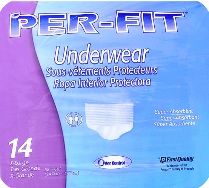 PerFit Underwear X-Large 4x14