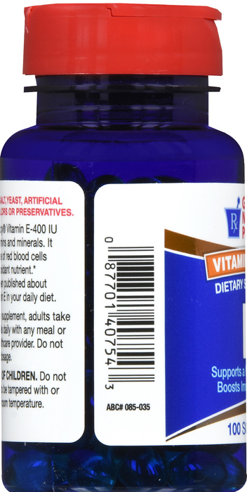 Good Neighbor Pharmacy Vitamin E 400 Softgels 100ct