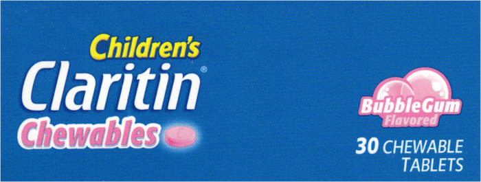 Children's Claritin Allergy Chewables Bubble Gum 30ct