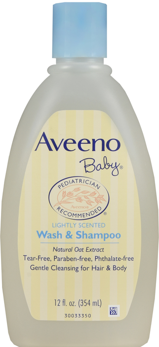 AVEENO BABY WASH/SHAMPOO 12OZ