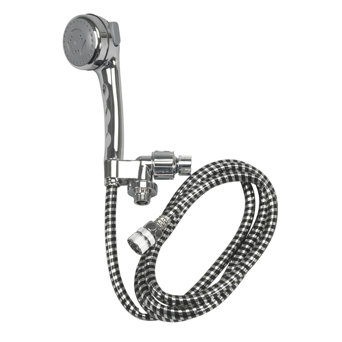 Hand Held Shower Massager Chrome