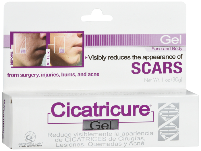 CICATRICURE SCARS GEL 1OZ