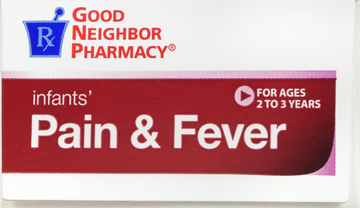 Good Neighbor Pharmacy Infants' Pain and Fever Grape Liquid 1oz