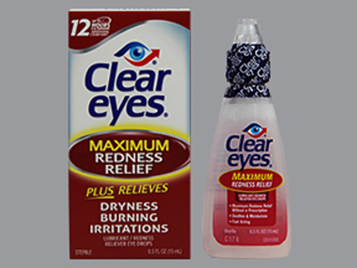 Clear Eyes Eye Drops Maximum Redness Relief 0.5oz