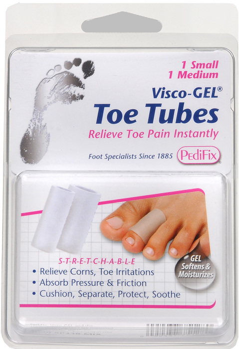 PEDIFIX TOE TUBES VISCO GEL DS