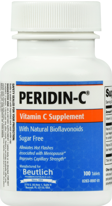 PERIDIN C BIOFLAVONOID TABLET 100CT