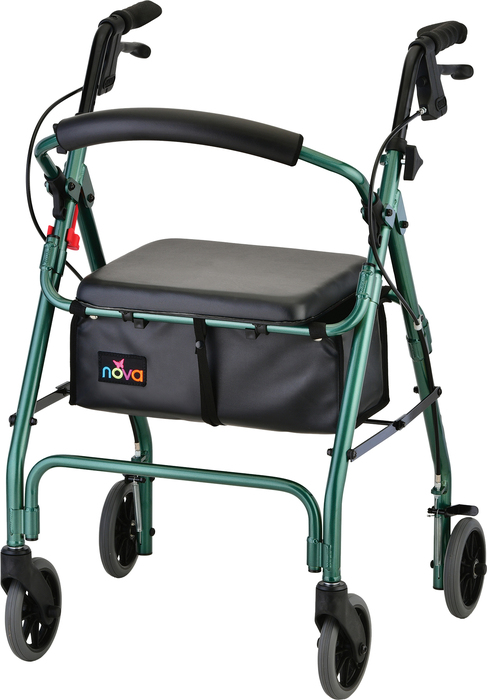 Getgo Classic Rolling Walker 4202CGN Green NOVA