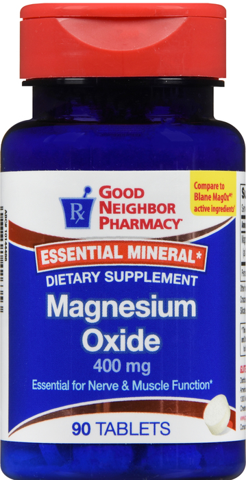 Good Neighbor Pharmacy Magnesium Oxide 400mg Tablets 90ct