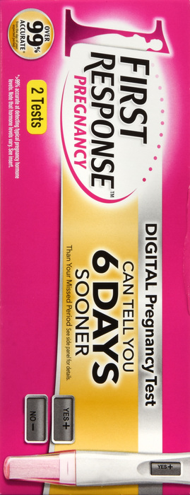 First Response Gold Digital Pregnancy Test 2ct