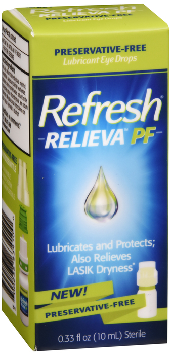 Refresh Relieva PF Lube Eye Drops 10mL