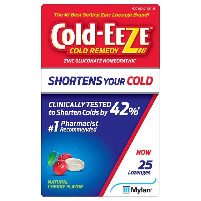 Cold-Eeze Natural Cherry Flavor Lozenges 25ct