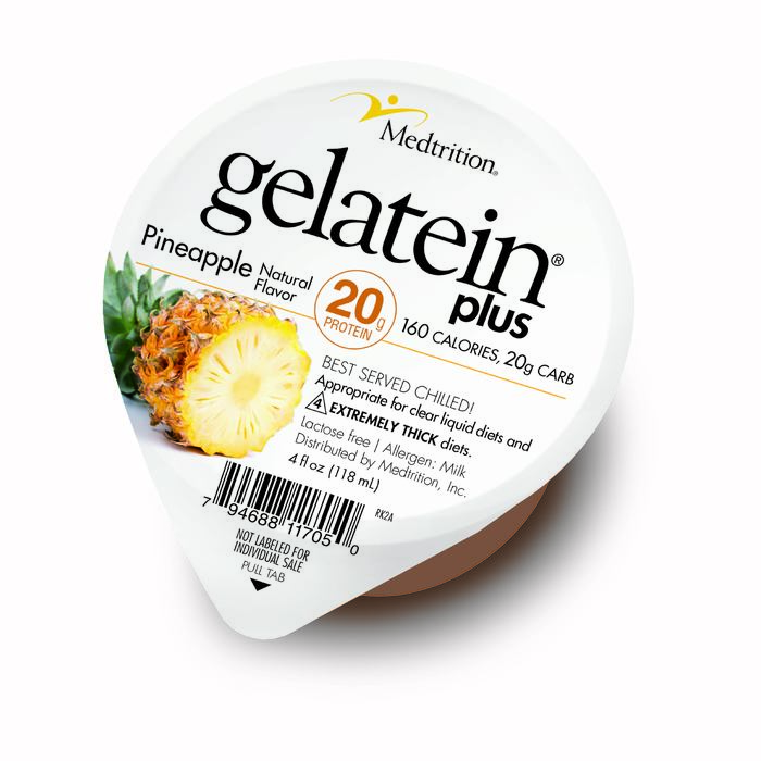 MEDTRITION GELATEIN PLUS PINAPL 36X4 OZ