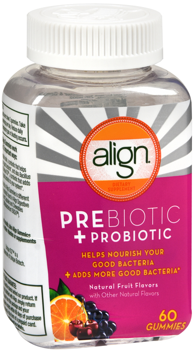 Align Prebiotic + Probiotic Gummies 60ct