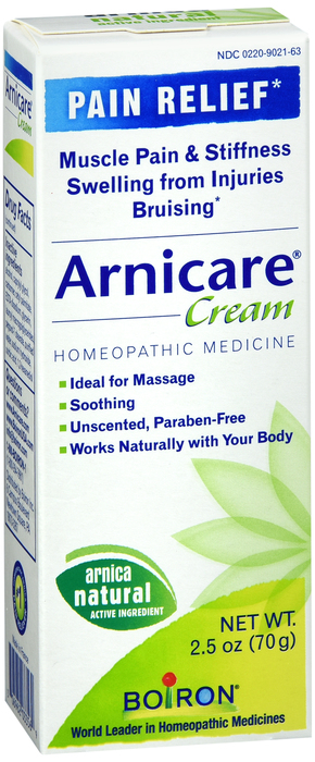 Arnicare Cream Homeopathic Pain Relief 2.5oz