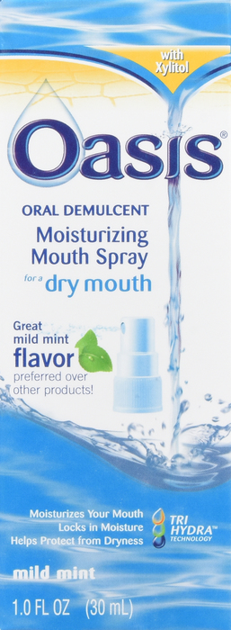 Oasis Moisturizing Mild Mint Mouth Spray 1oz