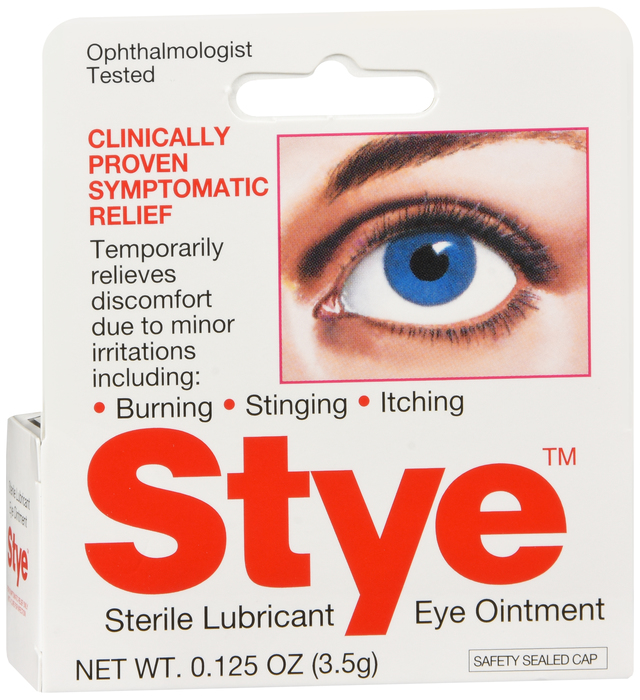 Stye Sterile Lubricant Eye Ointment 0.125oz