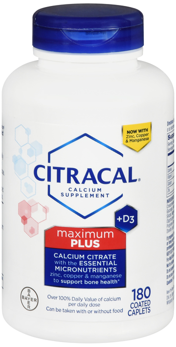 CITRACAL MAXIMUM CAPLET 180CT