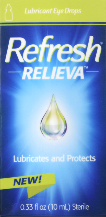 REFRESH RELIEVA LUBE&PROT EYE DROPS 10ML