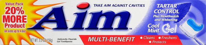 AIM MULTI BENEFIT TARTAR CNTRL T/P 5.5OZ