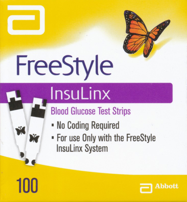 FREESTYLE INSULINX TEST STRIP 100CT