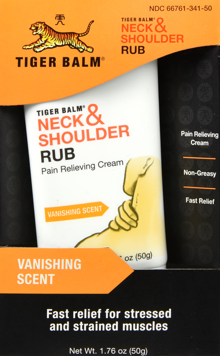 Tiger Balm Neck & Shoulder Rub Cream 1.76oz